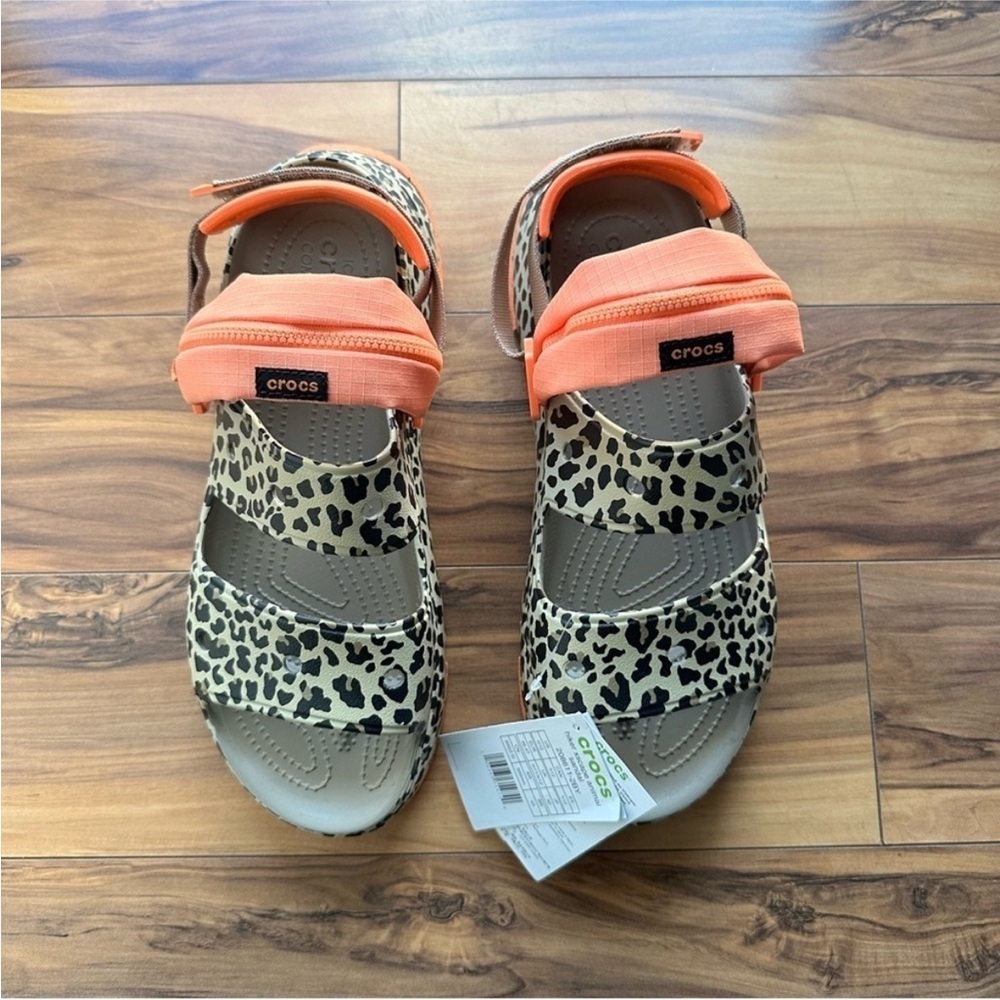 Crocs men hiker escape animal sandals 12 - Picture 7 of 11